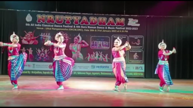 The 6th All Indian Dance Festival has been started by nrutyahdham