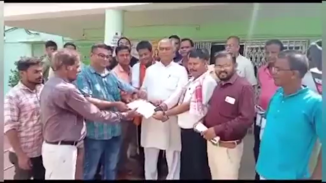 Demand letter to B.D.O for Chief Minister