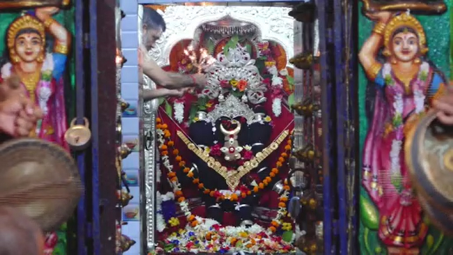 Maha Ashtami Puja is nurtured in Mother Charchika Pitha