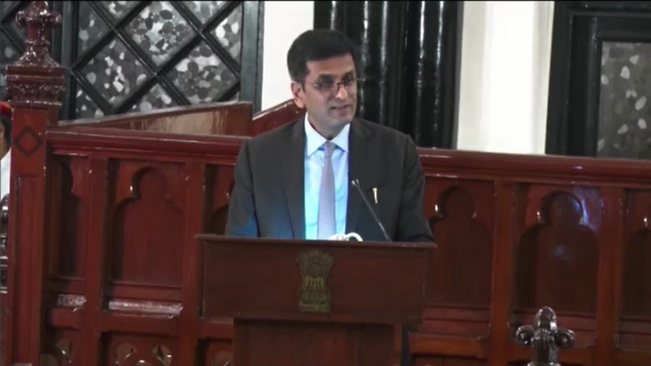 Retiring CJI DY Chandrachud Speech, Felicitation