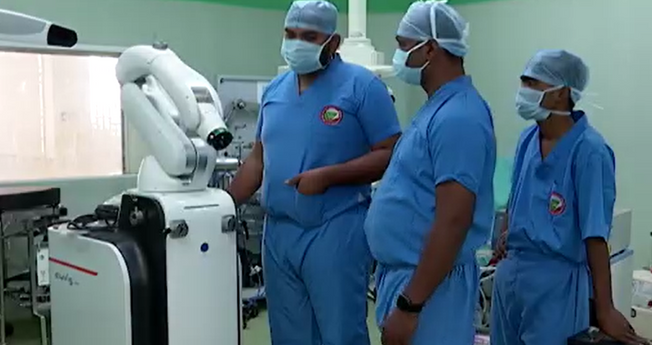 Robotic Knee Implant for the first time in Odisha.