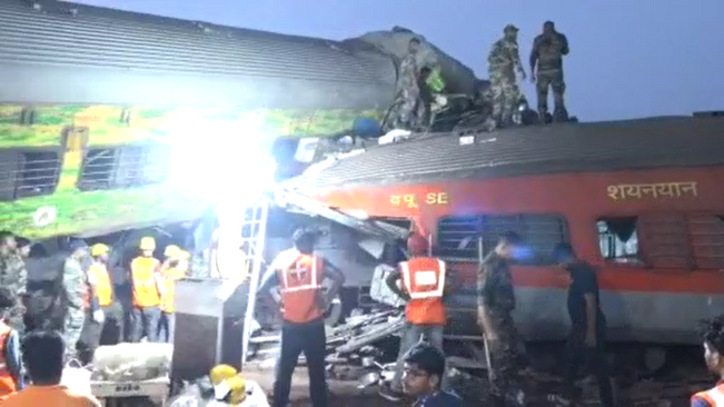 At the site of the train accident, the BJP state president understood the people's words