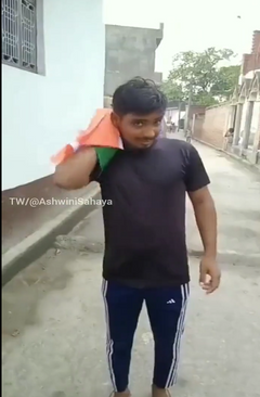 Disrespect to our national flag