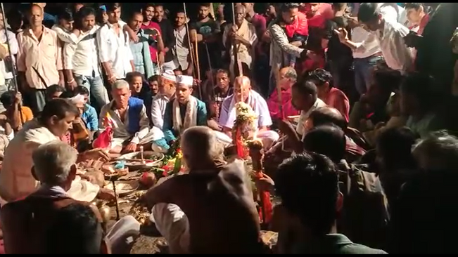 Durga Puja celebration in khordha Begunia