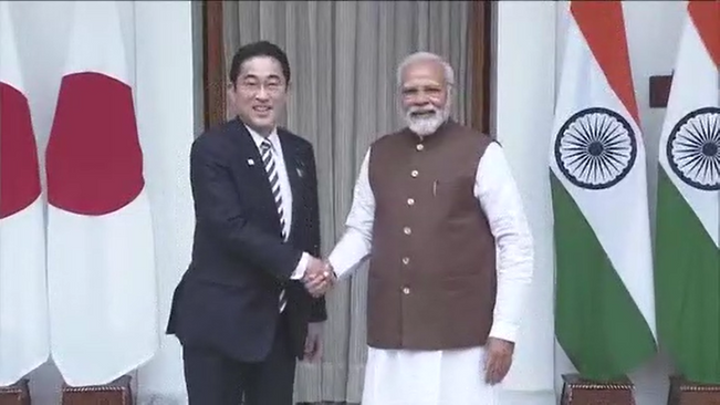 Prime Minister of Japan on a two-day visit to India