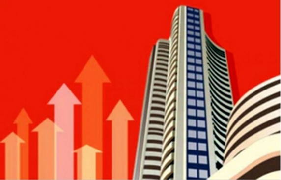 Sensex Surges In Morning Trade, Media And Realty Stocks Shine