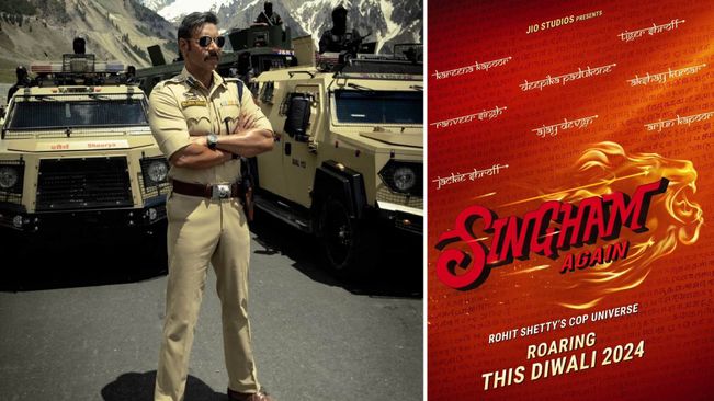 Singham Again: Ajay Devgn And Team Set Out To Fight Evil In Rohit Shetty's Action-Packed Film