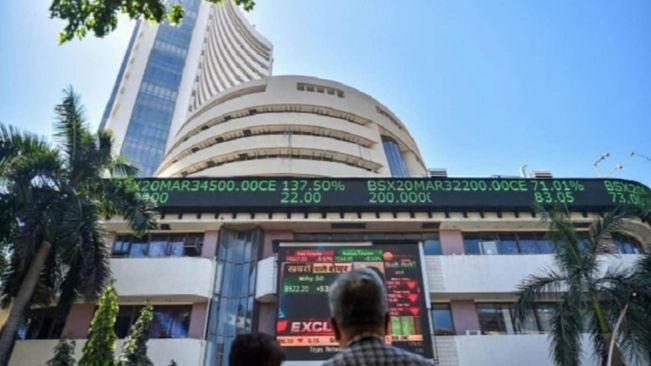 Sensex Trades Flat After Opening In Green