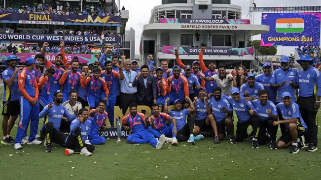 India’s T20 World Cup-Winning Players To Get Rs 5 Crore Each, Coaching Staff Rs 2.5 Cr: Report