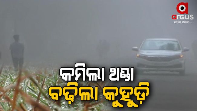 Heavy fog in Odisha