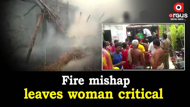 Woman gets 90% burn injuries in kitchen fire in Jagatsinghpur