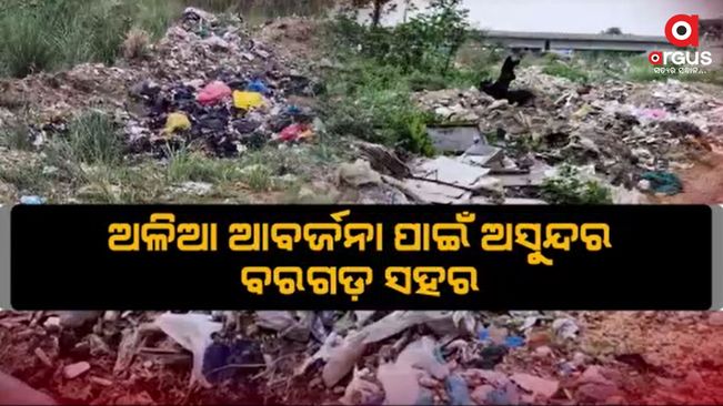 Bargarh city is ugly for garbage