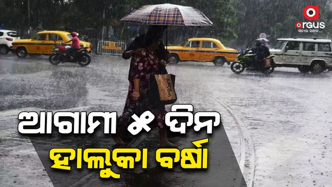 The amount of rain will decrease in the state from today