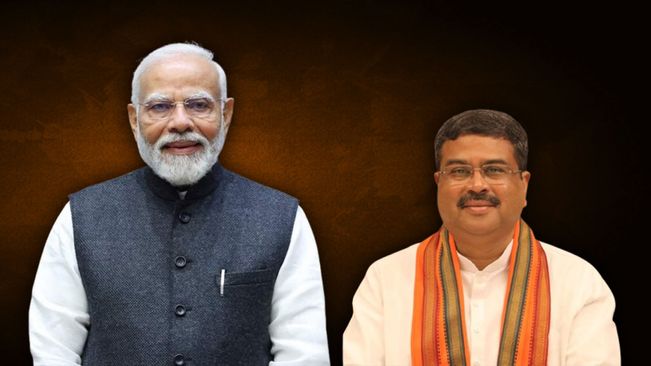 Union Minister Dharmendra Pradhan Greets PM Modi On His 74th Birthday