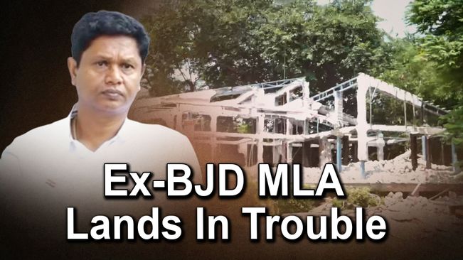 Demolition At Govt Quarters Of Ex-BJD MLA Pranab Prakash Das Sparks Row