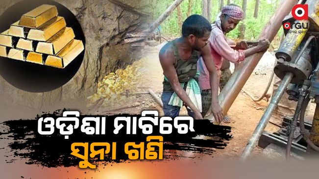 Gold mines Found in Odisha