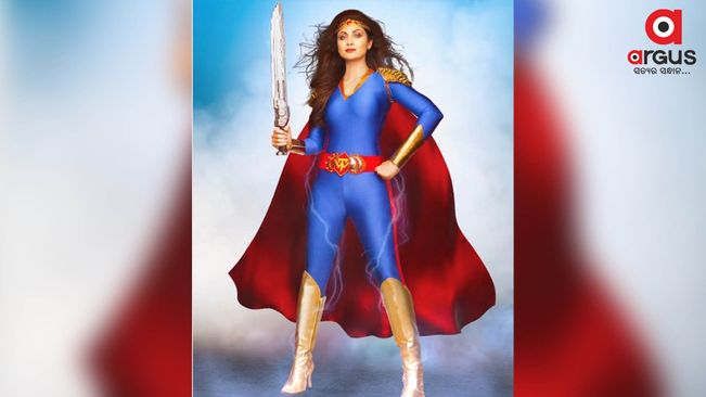 Shilpa Shetty turns superwoman for 'Nikamma'