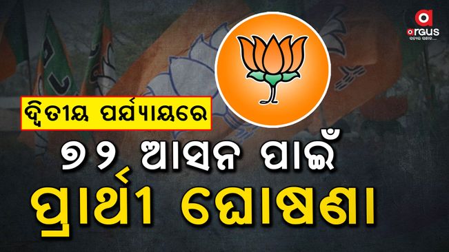 BJP releases its second list of candidates for the upcoming Lok Sabha elections