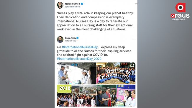 PM appreciates nurses for their vital role in keeping planet healthy