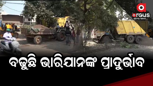 Heavy vehicle in cuttack