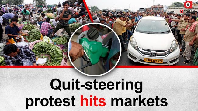 Vegetable prices soar, petrol scarcity looms large as drivers’ strike continues in Odisha