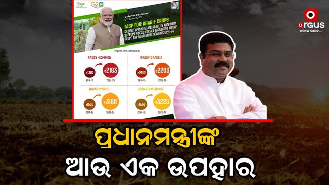 Another gift from the Prime Minister to the farmers of India including Odisha