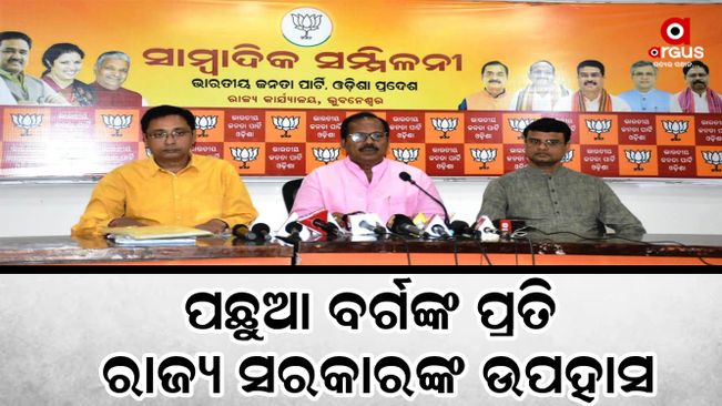 BJP press meet