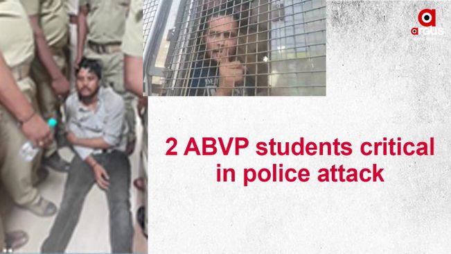 Barbaric! 2 ABVP activists critical in police attack in Bhubaneswar