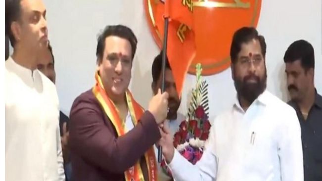 Actor Govinda joins Eknath Shinde's Shiv Sena ahead of Lok Sabha polls