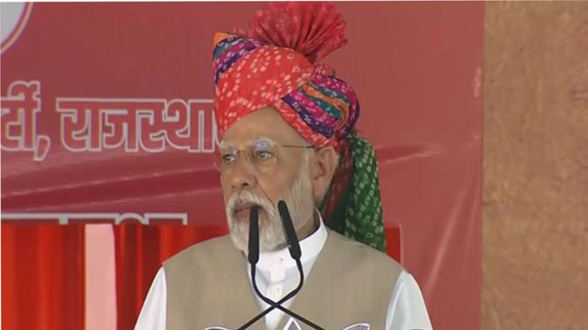 Congress can't think of anything but appeasement, dynasty politics: PM Modi at Rajasthan's Pali