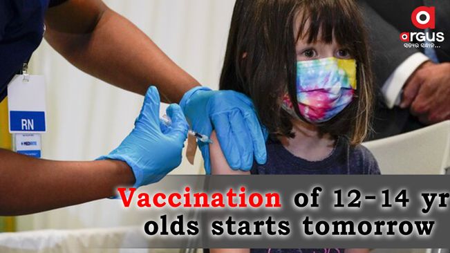 Odisha: ‘Corbevax’ vaccine for 12-14 yrs cohort  from tomorrow