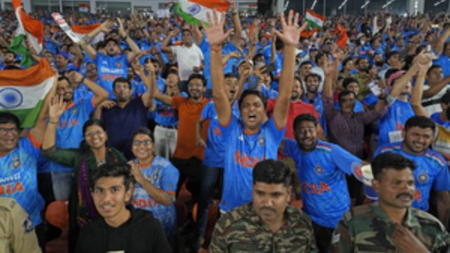 Record-Breaking 1.25 million spectators turn out for ICC Men's Cricket World Cup 2023