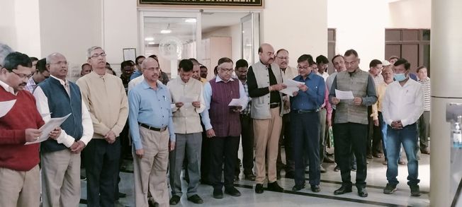 Constitution Day Celebration by East Coast Railway
