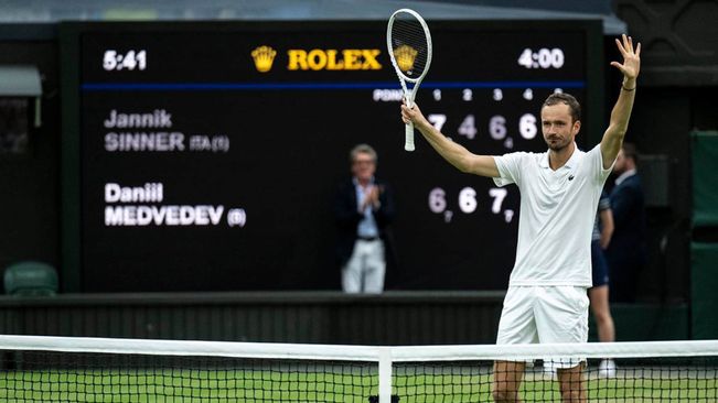 Wimbledon 2024: Medvedev Gains Revenge On Sinner, Stuns World No.1 To Reach Semis