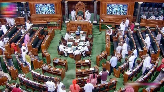 The monsoon session of the Parliament will start again from today, The session, which started on the 20th