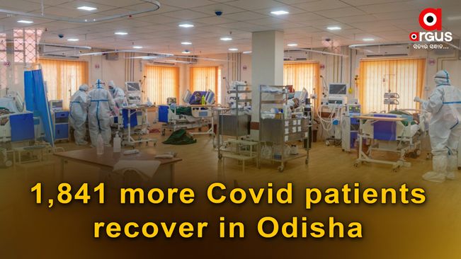 1,841 more Covid patients recover in Odisha; 9,54,929 cured so far
