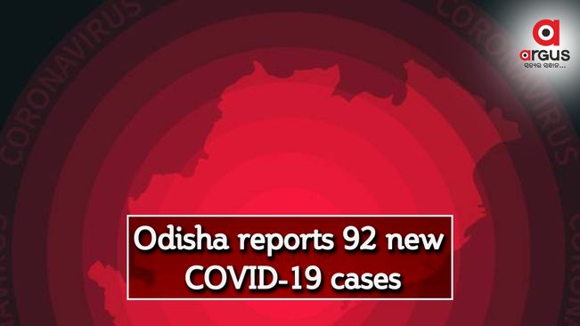 Odisha reports 92 new COVID-19 cases; Active cases stand at 787