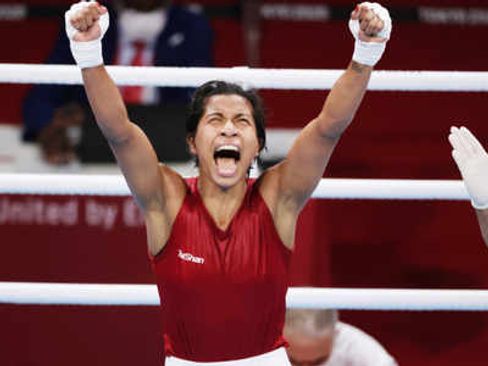 Olympics: Lovlina in semis, assures India a medal in boxing at Tokyo