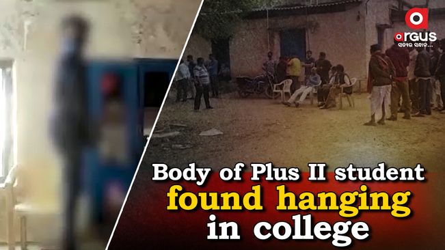 Body of Plus II student found hanging in college