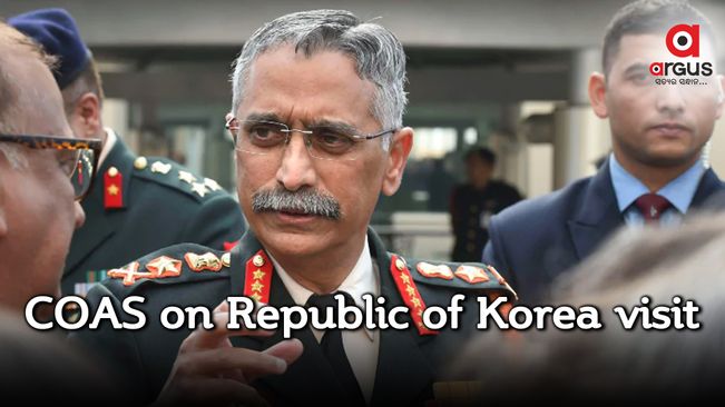 Chief of Army Staff proceeds on a visit to the Republic of Korea