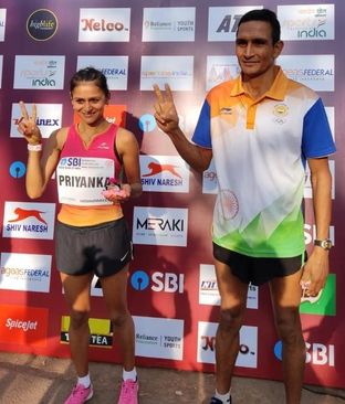 Sandeep, Rahul, Priyanka qualify for Olympics race walking event