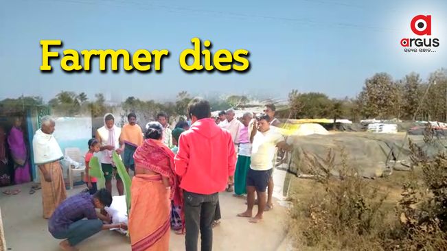 Paddy piled up at LAMPS, token lapses; farmer dies under stress!