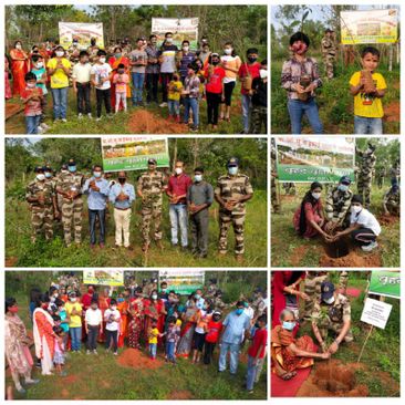 ଭୁବନେଶ୍ୱର CISF ୟୁନିଟ୍ ରେ ମେଗା ବୃକ୍ଷରୋପଣ କାର୍ଯ୍ୟକ୍ରମ ଅନୁଷ୍ଠିତ