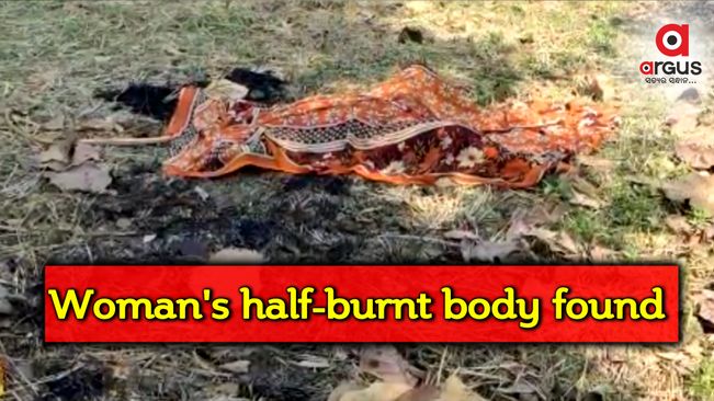 Woman’s half-burnt body found in Kalahandi, parents allege murder by in-laws