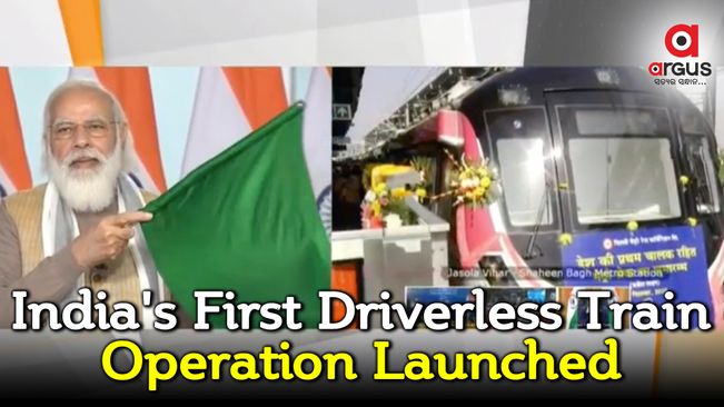 PM inaugurates India’s first-ever driverless train operations in Delhi