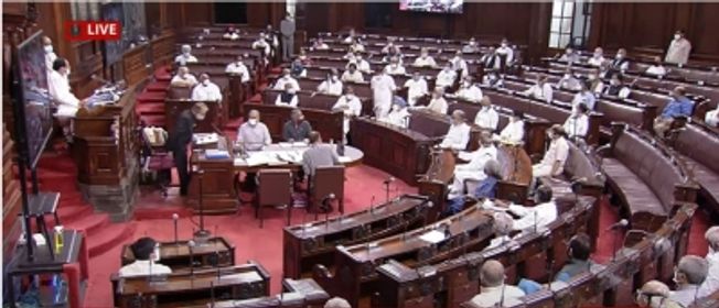 RS adjourned till Monday amid oppn protest